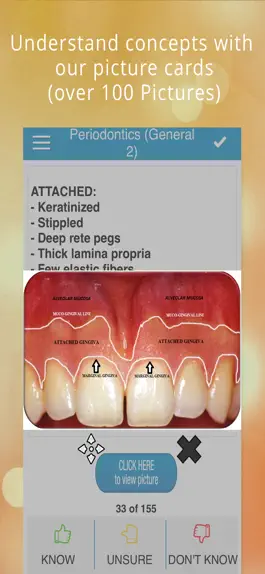 Game screenshot ADAT Periodontics Cram Cards apk