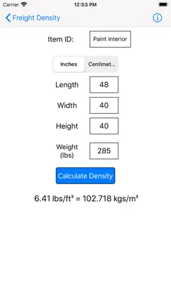 Freight Density iPhone image 2