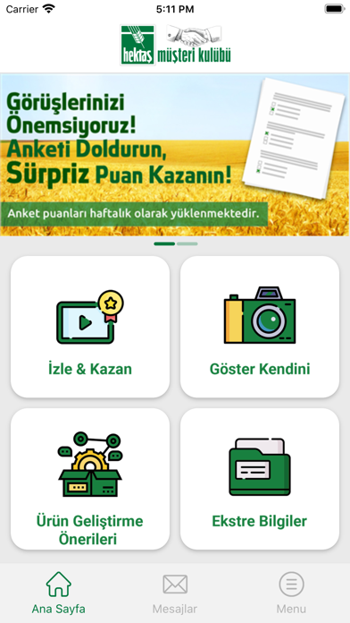 Hektaş Müşteri Kulübü Screenshot