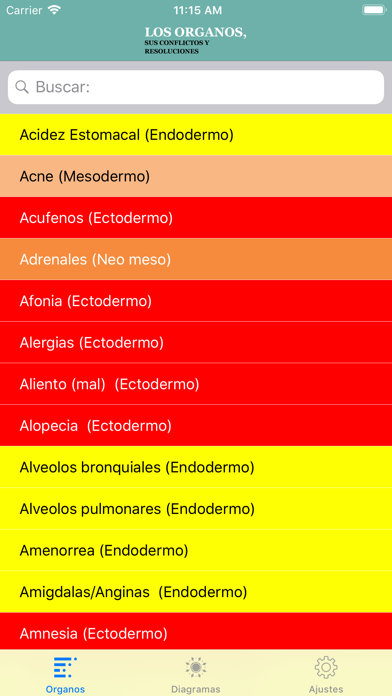 LOS ÓRGANOS Screenshot