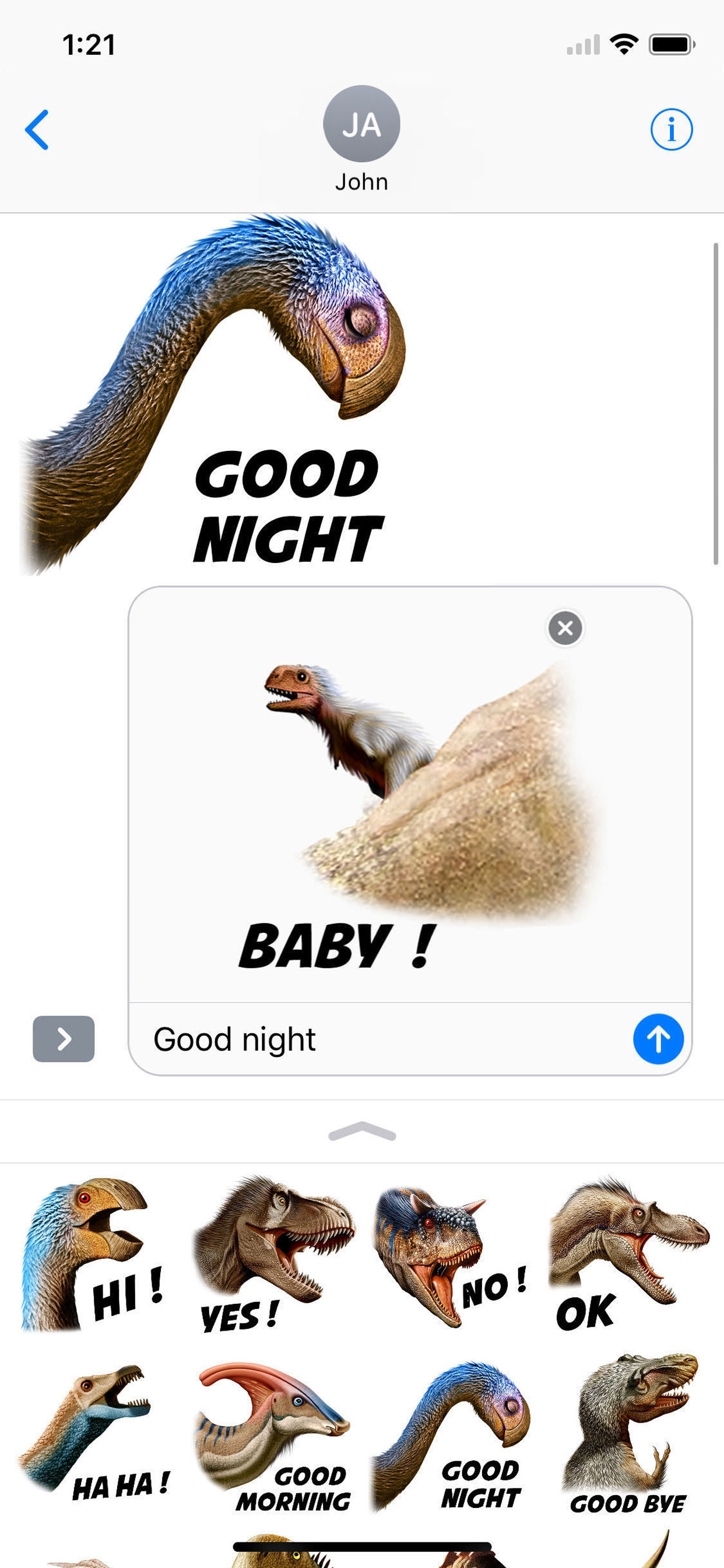 Dinosaurs Sticker Pack