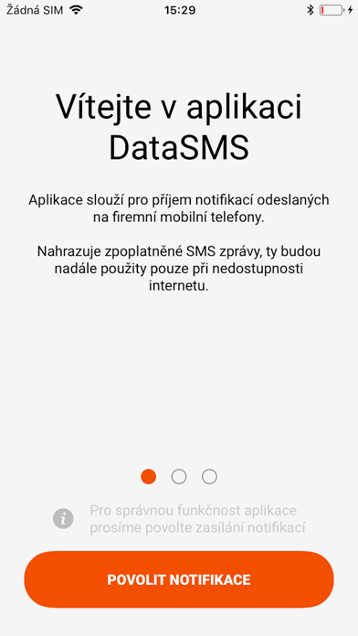 ČEZ DataSMS screenshot 1