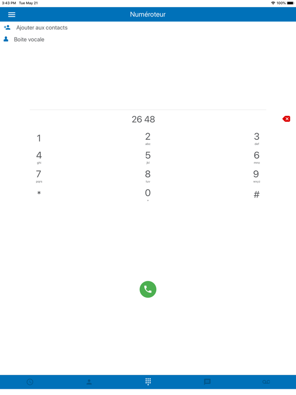 Screenshot #6 pour VoiceManager Mobile