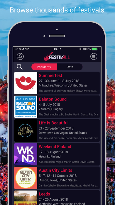 Screenshot #2 pour FestivAll
