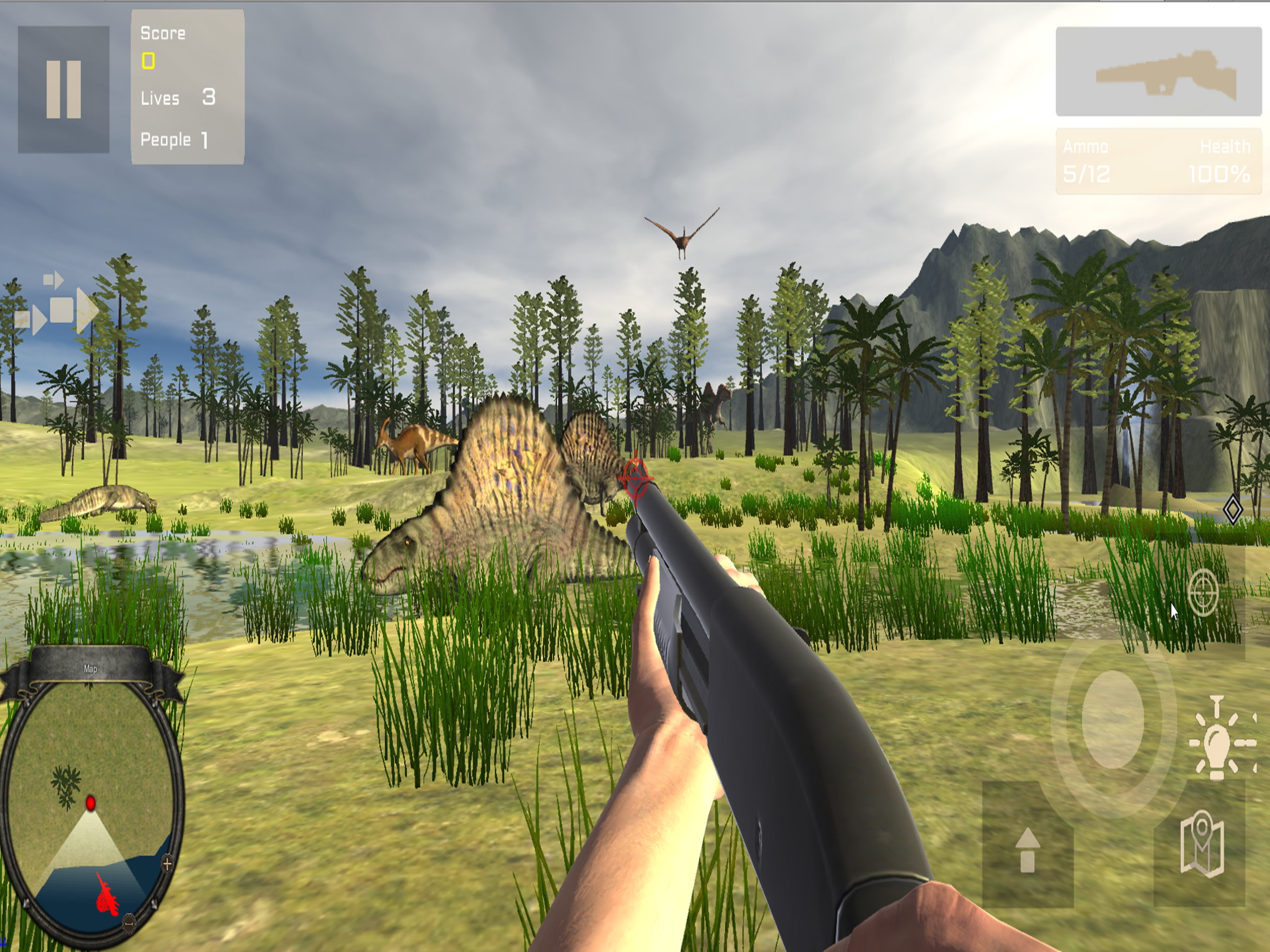 Dinosaur Hunting Patrol 3D