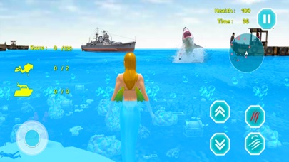 Mermaid Princess Adventure 3D Screenshot