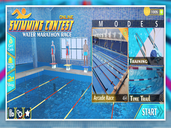Swimming Contest Online