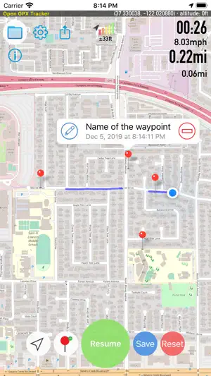 Open GPX Tracker screenshot 1