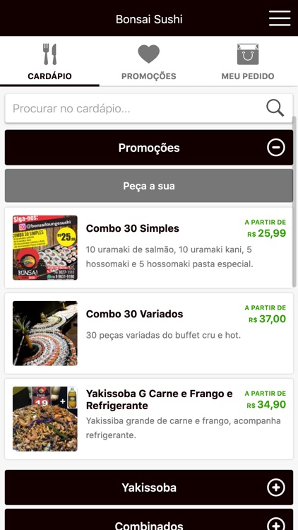 Bonsai Sushi Delivery