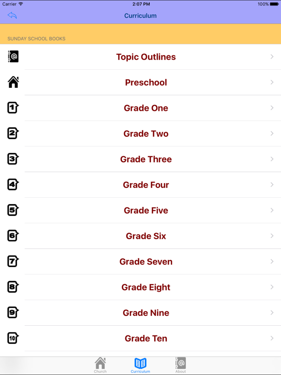 Screenshot #6 pour SundaySchool