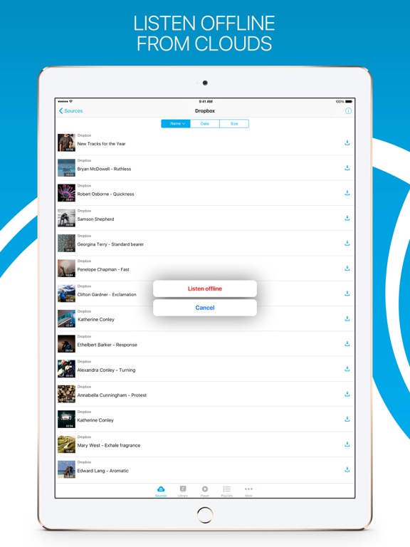 Music Turbo Library & Cloud DL iPad screenshot 2 - Shopping app