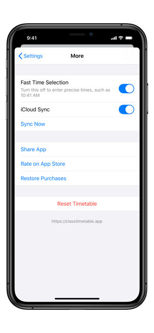 class timetable on the app store schedule table maker