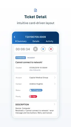 Autotask LiveMobile screenshot 2