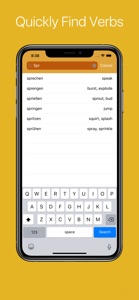 German Verb Conjugator Pro screenshot #9 for iPhone