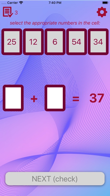 Select the card you want