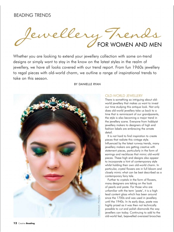 Screenshot #4 for Creative Beading Magazine