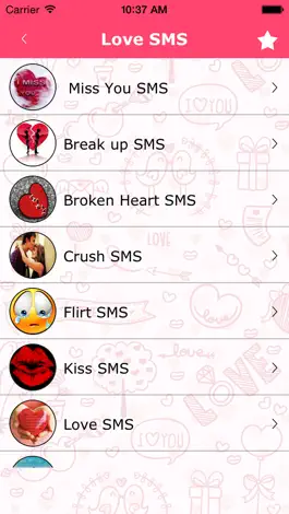 Game screenshot Beautiful Love SMS and Likee apk