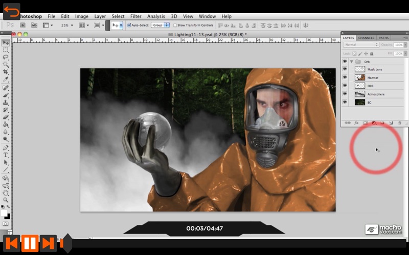 Screenshot #4 for Lighting & Effects Course
