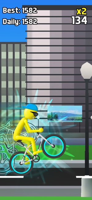 Stickman Bike Wheelie(圖5)-速報App