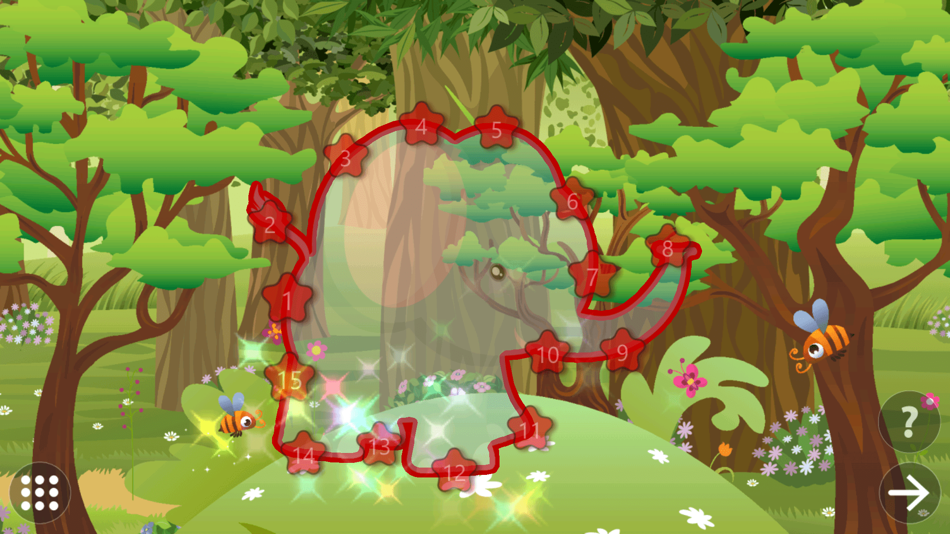 #8. Connect the dots ABC Games (iOS) Podle: Greysprings Software Solutions Pvt. Ltd.