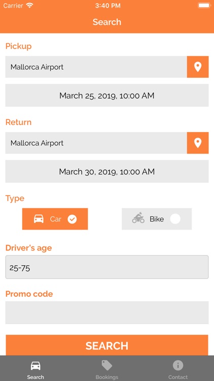 Ibacar - Rent a car in Balears