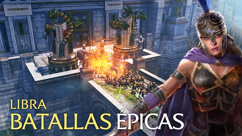 Olympus Rising: defensa épica screenshot 2