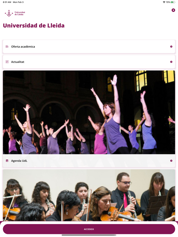 Screenshot #4 pour UdL APP