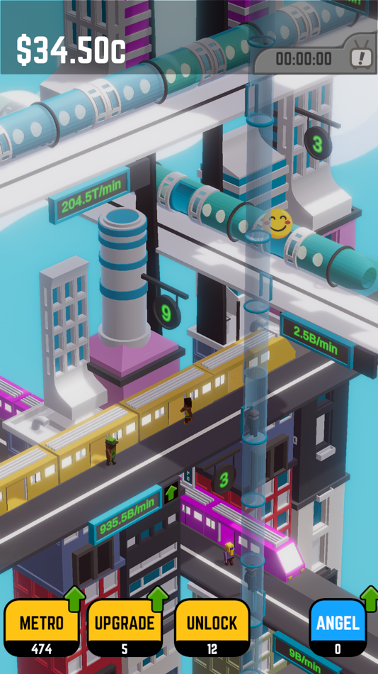 Hyper Metro: Idle Game - 1.03 - (iOS)