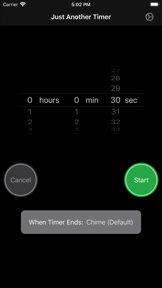 Another Timer screenshot