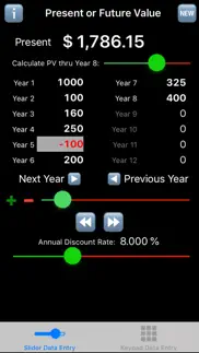 quick present value iphone screenshot 1