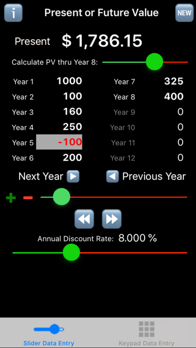 Screenshot #1 pour Quick Present Value