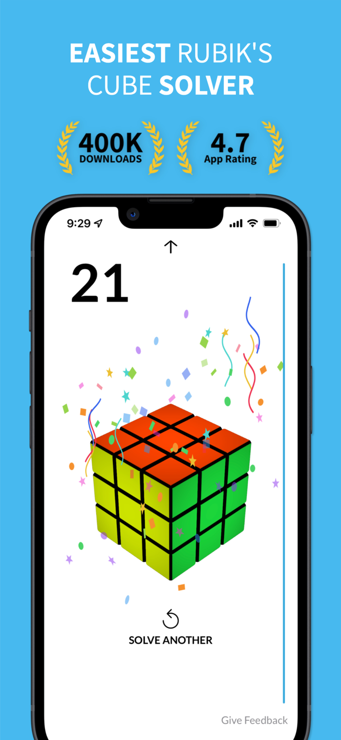 21Moves AR Magic Cube Solver
