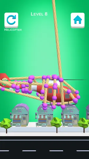 Amaze Rope - Rope Unroll iPhone Screenshot 1