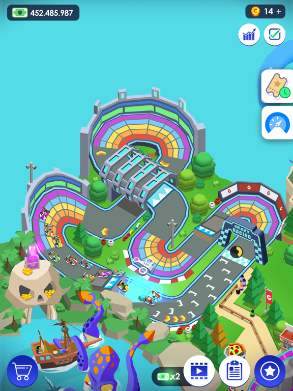 Idle Theme Park Tycoon Game By Digital Things Ios United - let s build a tropical island 1 theme park tycoon 2 roblox