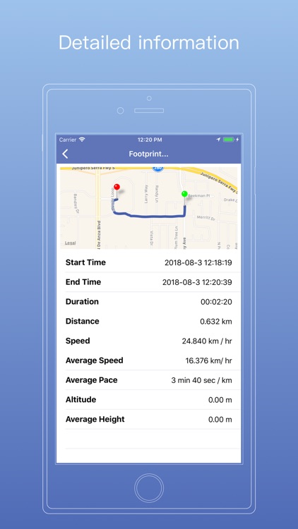 Footprint Record screenshot-4