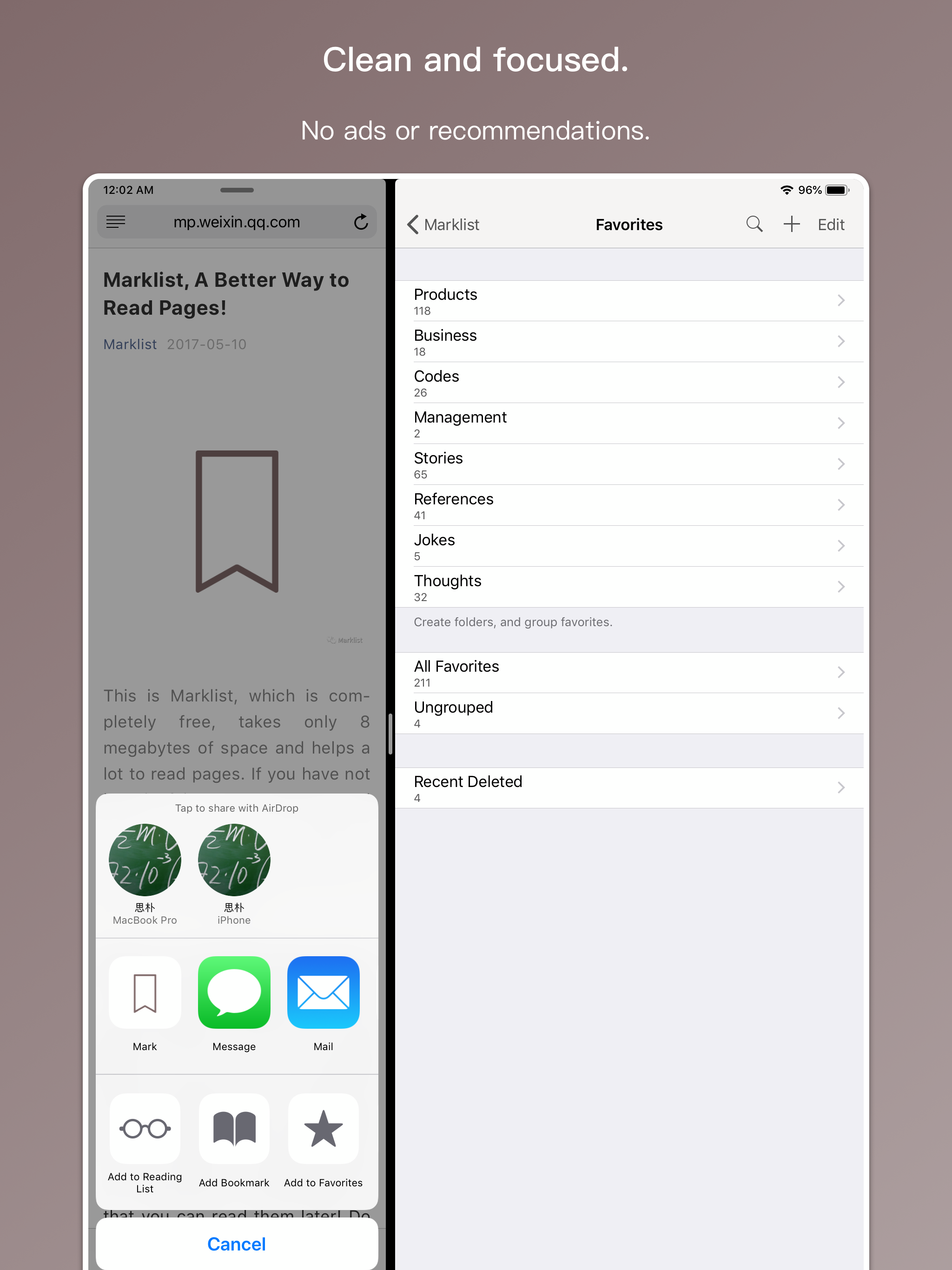 Marklist - Manage Later Things screenshot 12