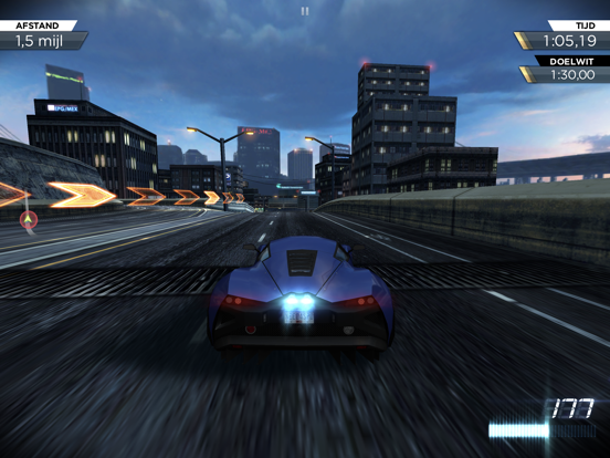 Need for Speed™ Most Wanted iPad app afbeelding 3