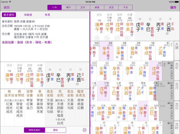 十三行八字 2008 for iPad