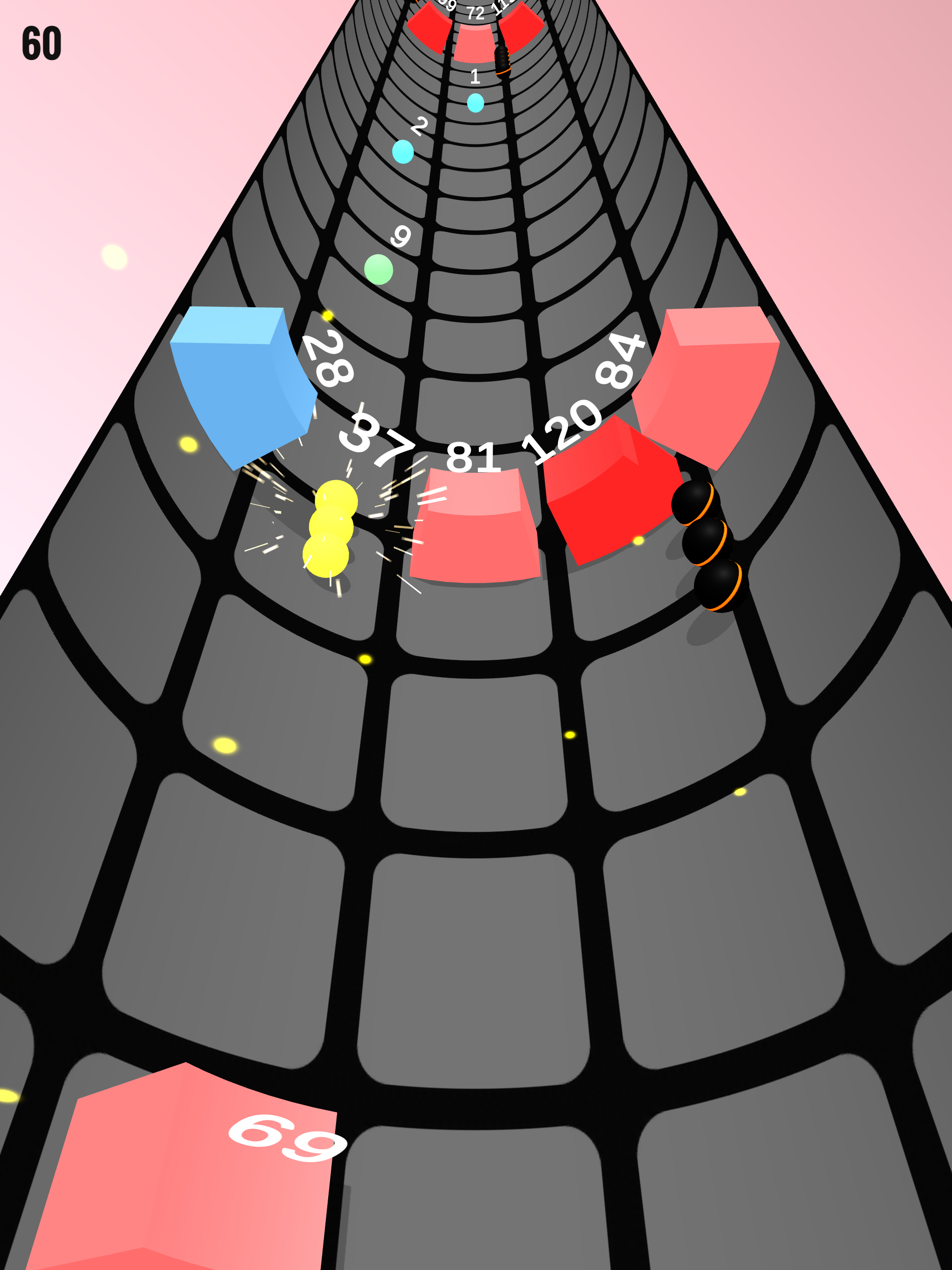 Rolly Snake Vs Vortex Block