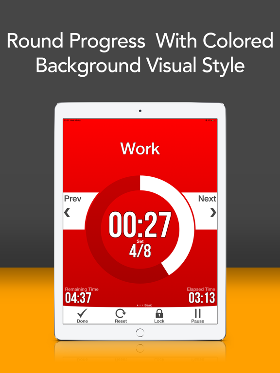Circuit Training Timer Lite iPad screenshot 7 - Health & Fitness app