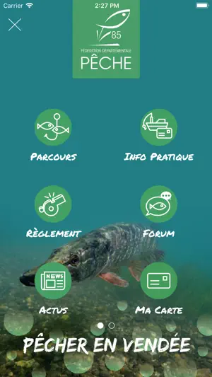 Fédération de Pêche de Vendée screenshot 1
