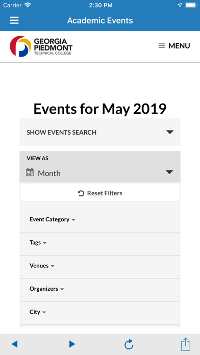 App screenshot