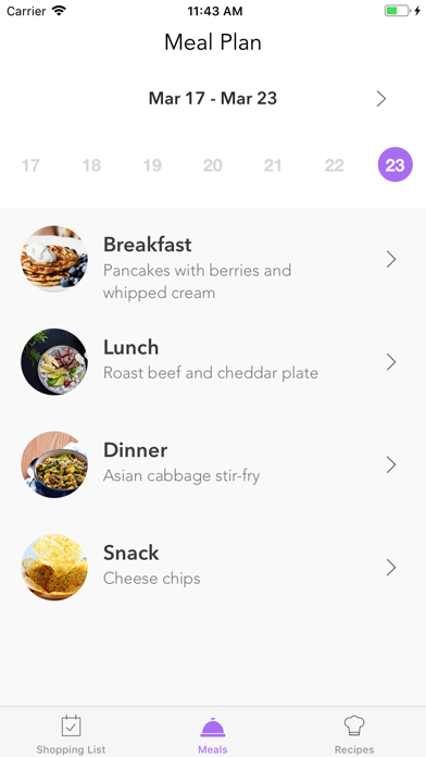 Screenshot #2 pour Ketogenic Keto diet food list