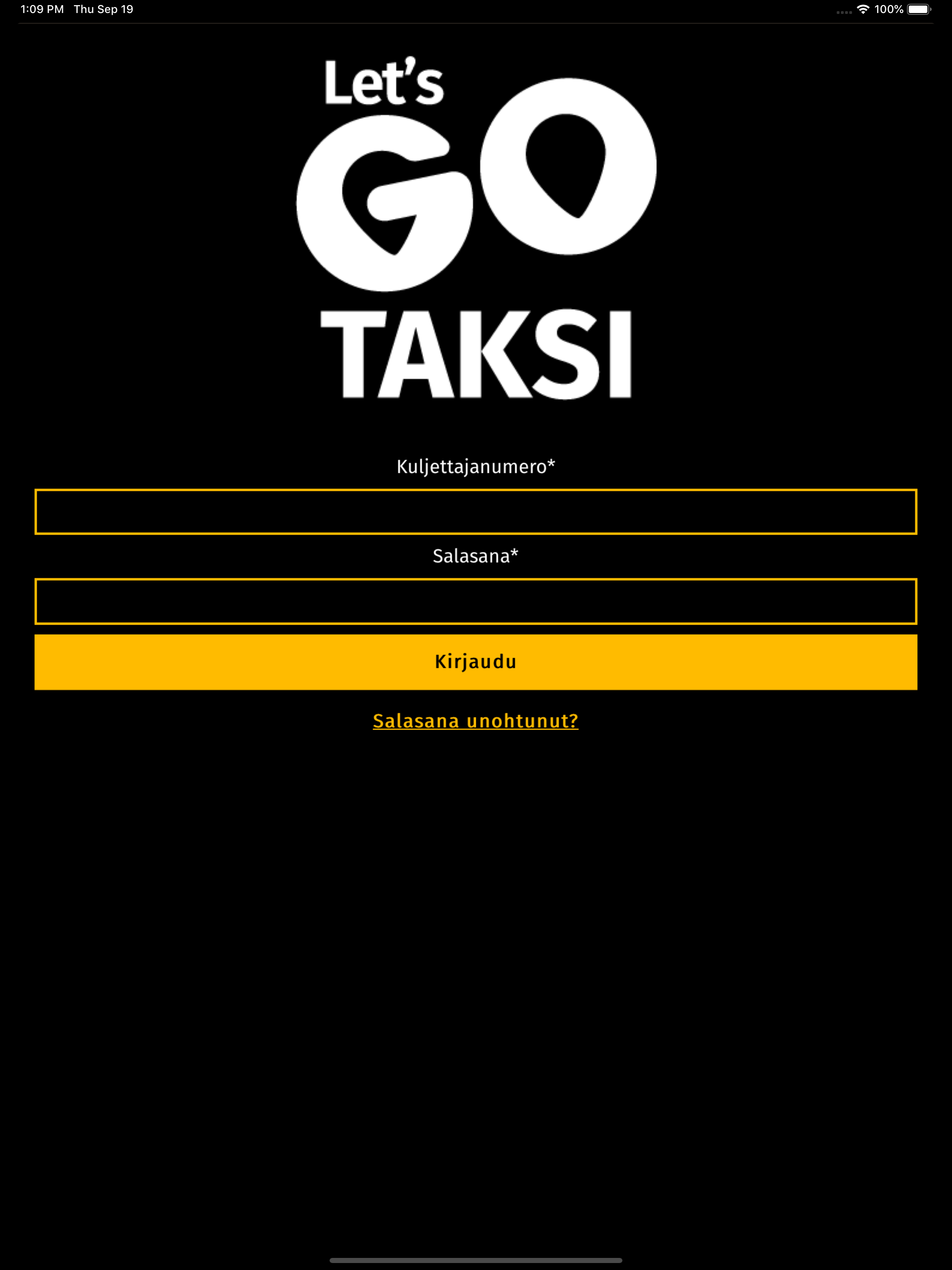 Let's Go Taksi Intranet screenshot 5