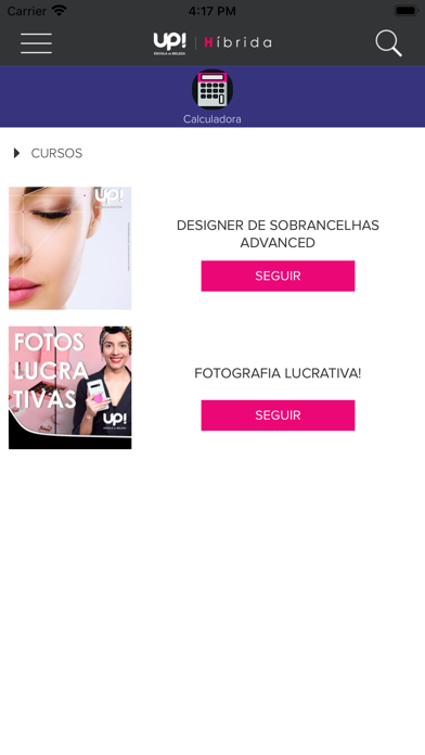 Screenshot #2 pour UP! ESCOLA DE BELEZA – HÍBRIDA