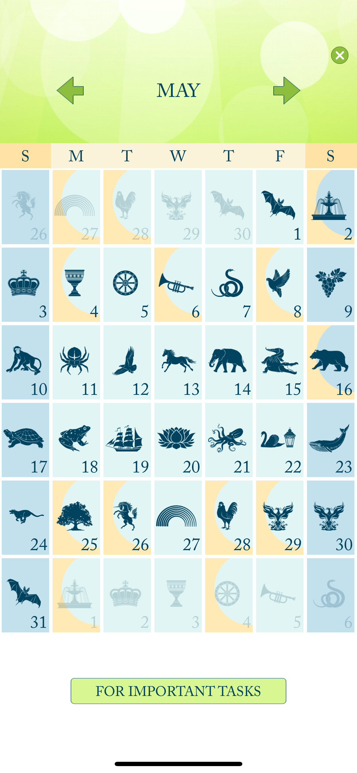 Avesta Moon Calendar 2026 screenshot 4