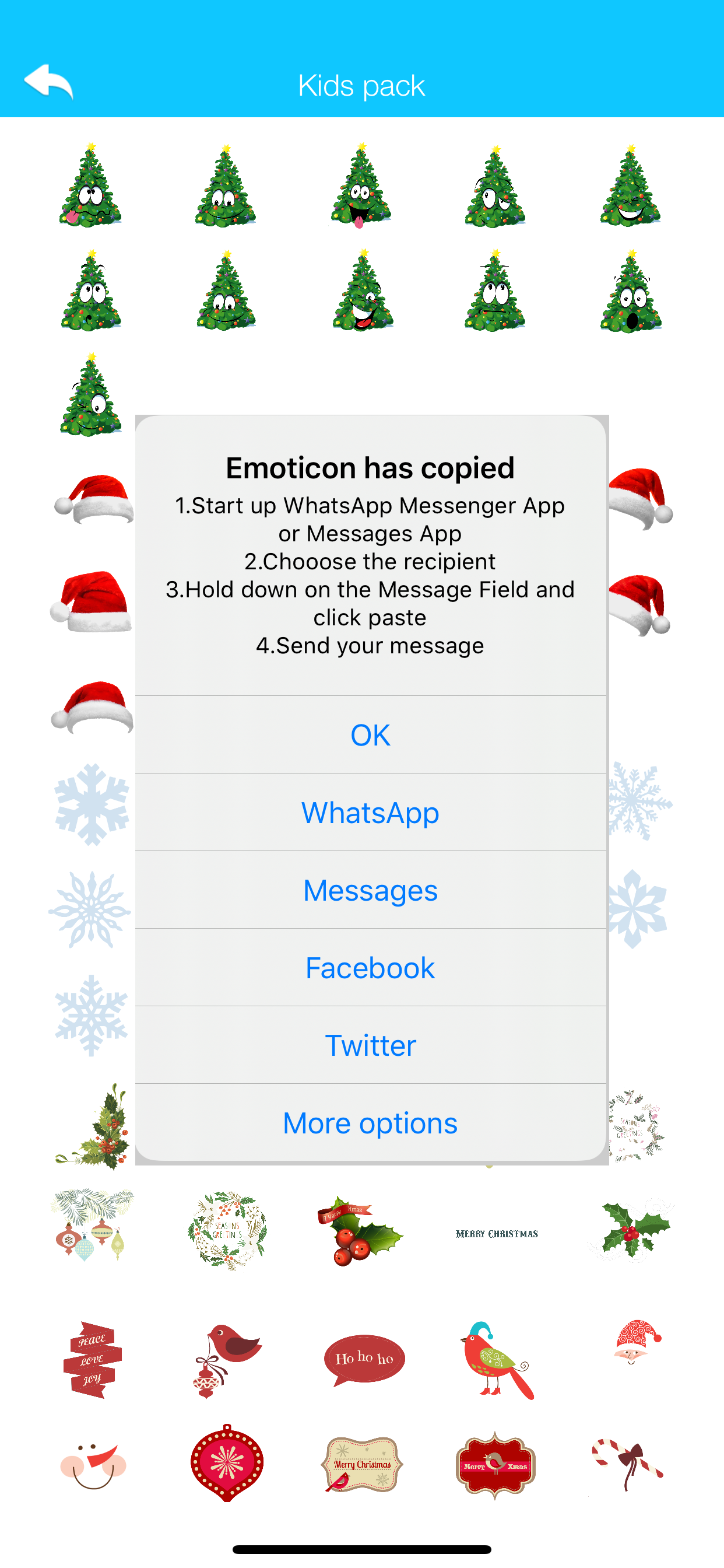 Christmas Stickers and Emoji screenshot 3