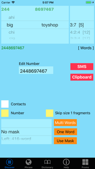 Screenshot #2 pour Phone Number in Words