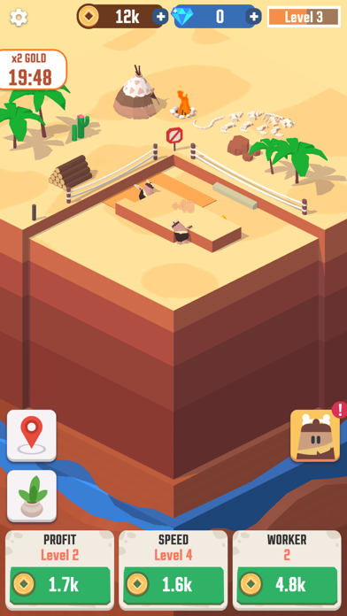 screenshot of Idle Digging 1