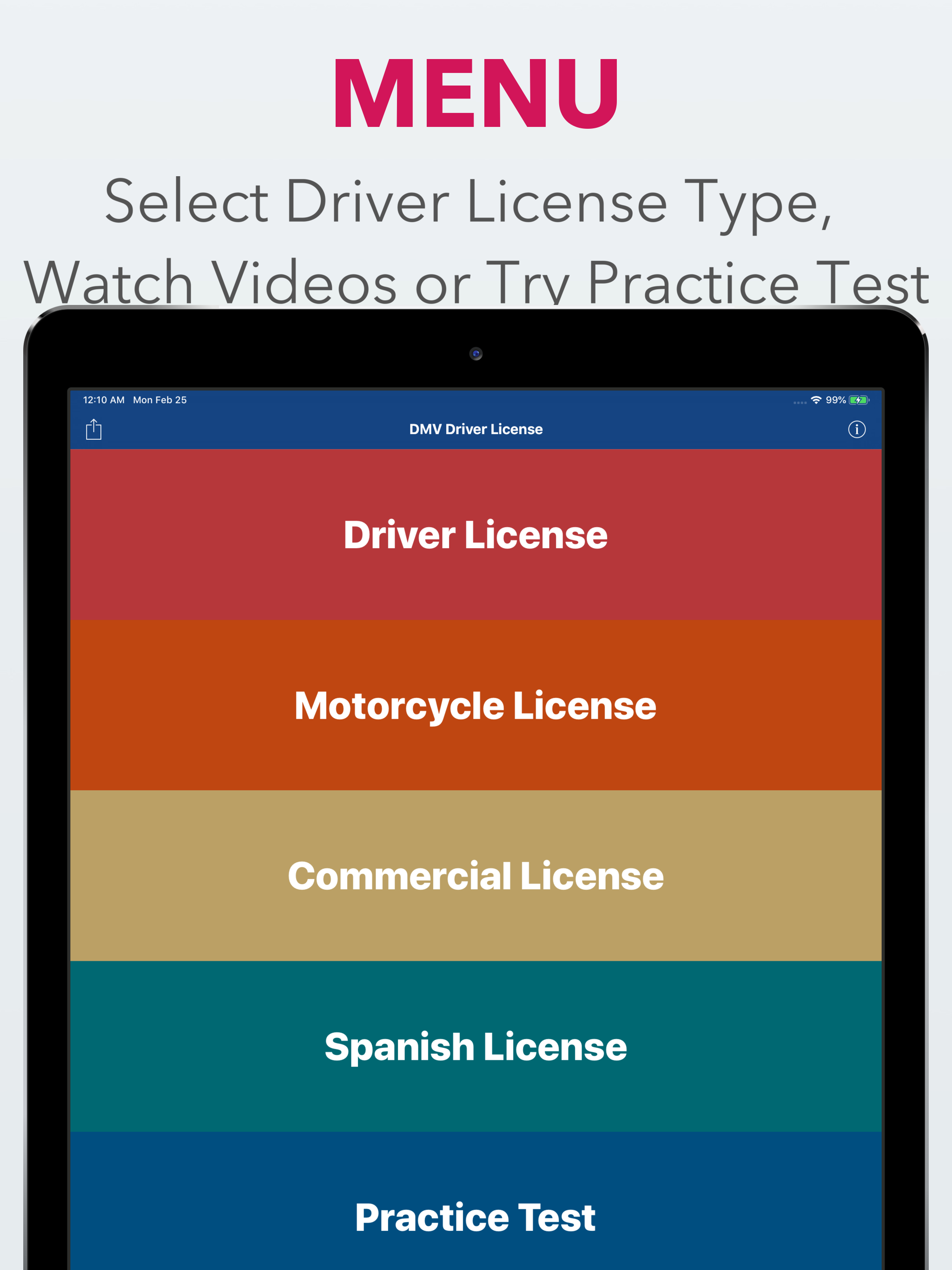 DMV Driver License Permit Test